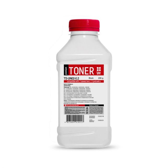 Тонер ColorWay (TS-UN02-0.2) Samsung Universal Premium, 200г