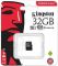 Карта пам`ятi MicroSDHC 32GB UHS-I Class 10 Kingston Canvas Select (SDCS/32GBSP)