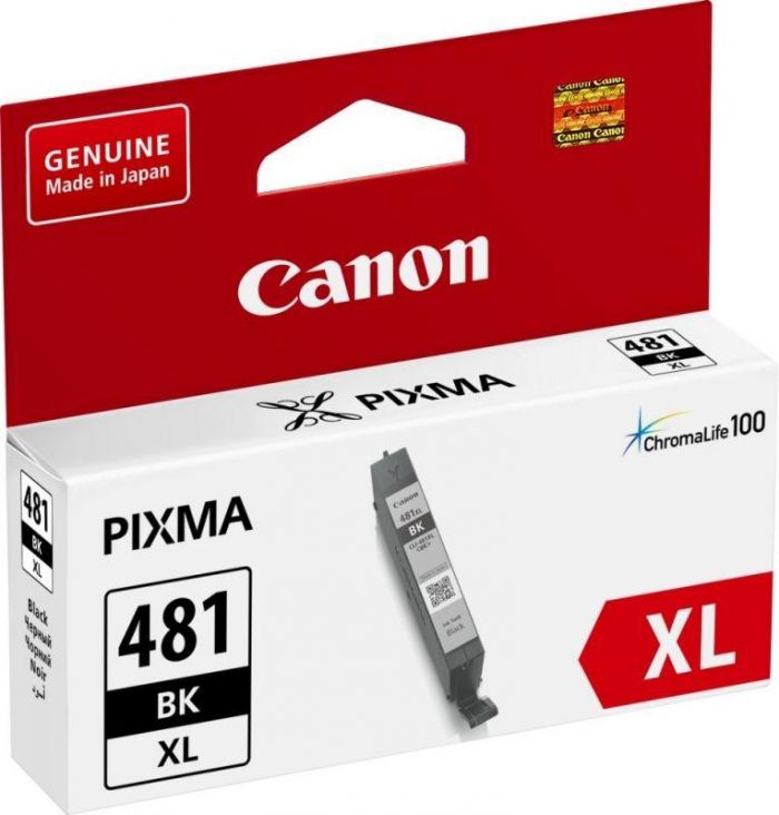 Картридж CANON (CLI-481XL) PIXMA TS6140/8140/9140/TR8540/7540 (2047C001) Black