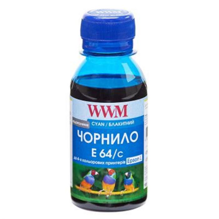 Чорнило WWM Epson L110/L210/L355 (Cyan) (E64/C-2) 100г