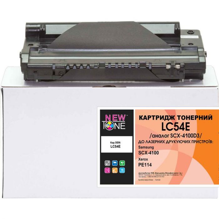 Картридж NewTone (LC54E) Samsung SCX-4100/Xerox PE114 Black (SCX-D4100D3)