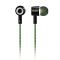 Навушники Sven E-107 Black/Green Навушники Sven E-107 Black/Green