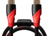 Кабель Grand-X HDMI - HDMI, (M/M), 1.5 м, Black-Red (HDN-1080P)