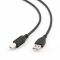 Кабель Cablexpert (CCP-USB2-AMBM-1M) USB2.0 A - USB В, 1м, чорний Кабель Cablexpert (CCP-USB2-AMBM-1M) USB2.0 A - USB В, 1м, чорний