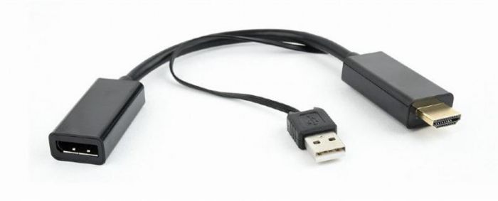 Адаптер Cablexpert HDMI - DisplayPort (M/F), 0.15 м, Black (DSC-HDMI-DP)