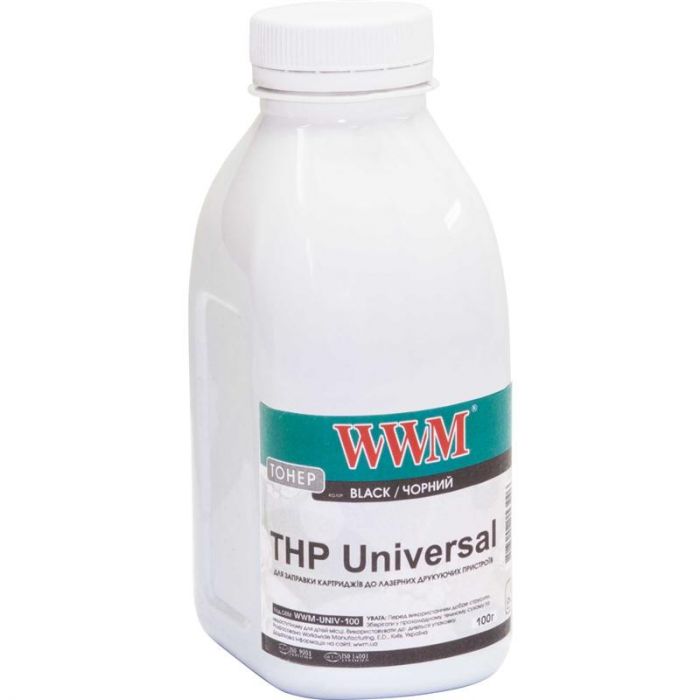 Тонер WWM (WWM-UNIV-100) HP LJ Universal Black 100г