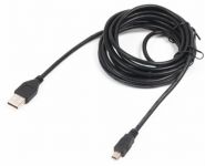 Кабель Cablexpert (CCP-USB2-AM5P-10) USB2.0 - mini USB, 3 м, чорний
