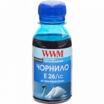 Чорнило WWM EPSON Expression Premium XP-55/750/850 Light Cyan (E26/LC) 200 г