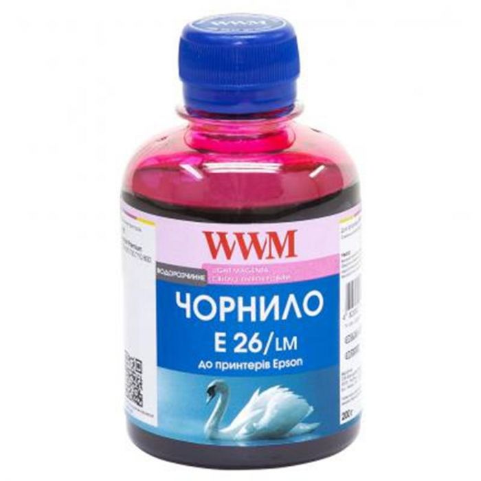 Чорнило WWM EPSON Expression Premium XP-55/750/850 Light Magenta (E26/LM) 200 г