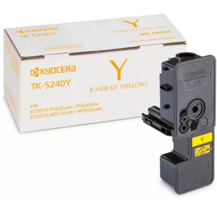 Тонер-картридж Kyocera Mita (1T02R7ANL0) M5526cdn/M5526cdw/P5026cdn/P5026cdw Yellow (TK-5240Y)