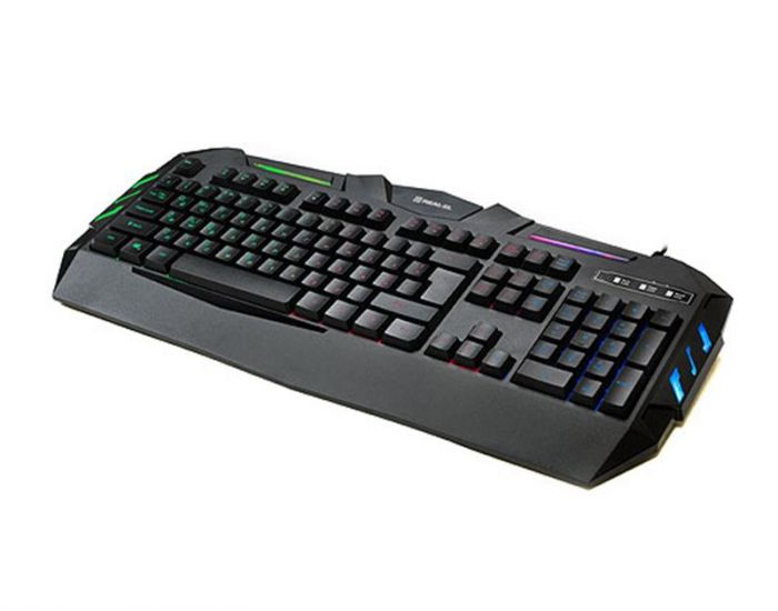 Комплект (клавіатура, мишка) REAL-EL Gaming 9500 Kit Backlit Black USB