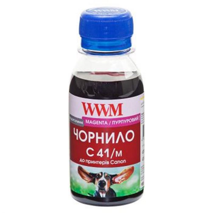 Чорнило WWM Canon CL-41C/CL-51C/CLI-8M (Magenta) (C41/M-2) 100г