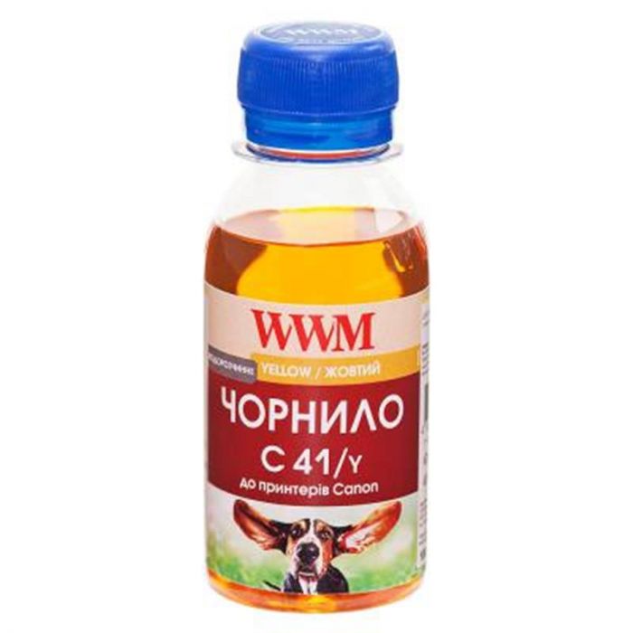 Чорнило WWM Canon CL-41C/CL-51C/CLI-8Y (Yellow) (C41/Y-2) 100г