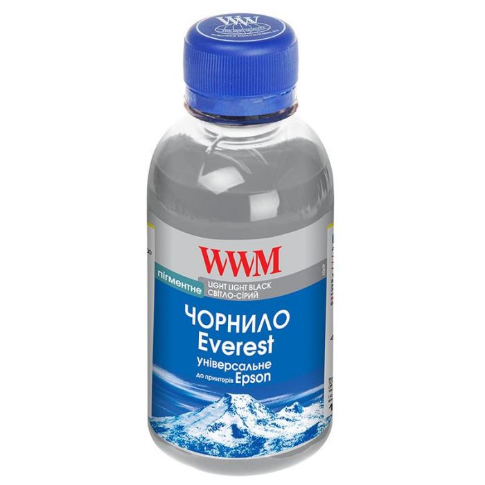 Чорнило WWM Epson Universal Everest (Light Light Black Pigment) (EP02/LLBP-2) 100г