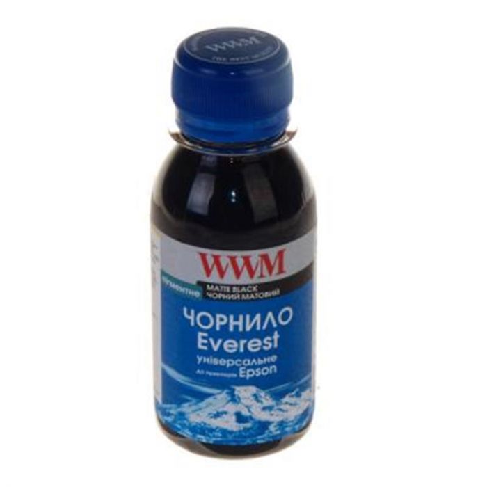 Чорнило WWM Epson Universal Everest (Matte Black Pigment) (EP02/MBP-2) 100г