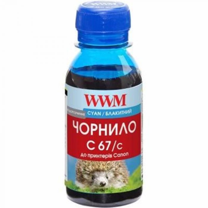 Чернила WWM Canon IPF-107C (Cyan) (C67/C-2) 100г