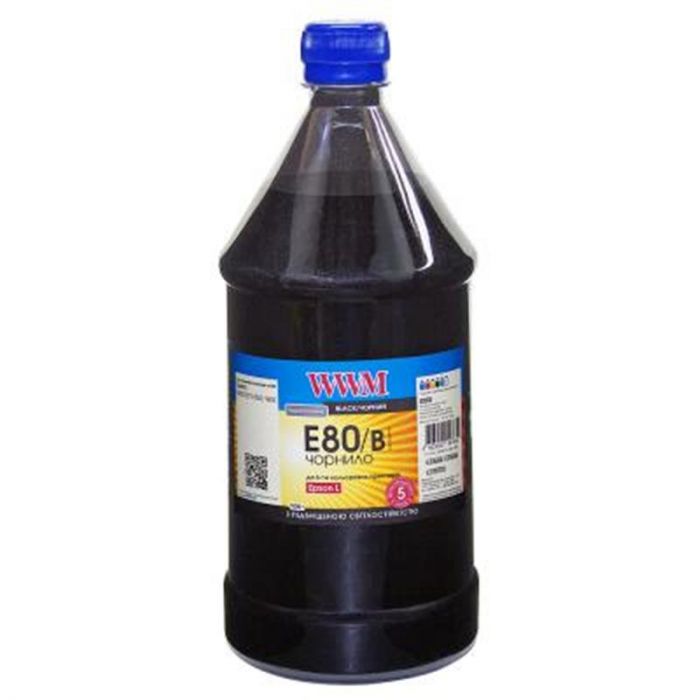 Чорнило WWM Epson L800 (Black) (E80/B-4) 1000г