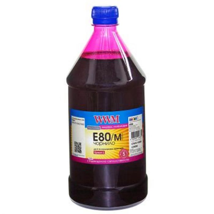 Чорнило WWM Epson L800 (Magenta) (E80/M-4) 1000г