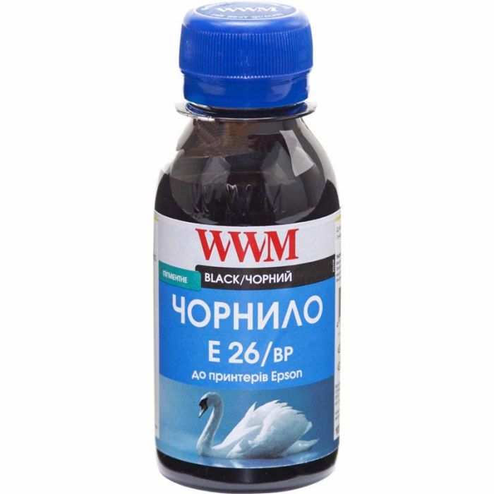 Чорнило WWM Epson Expression Premium XP-600/XP-605/XP-700 (Black Pigment) (E26/BP-2) 100г