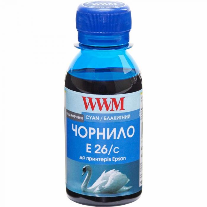 Чорнило WWM Epson Expression Premium XP-600/XP-605/XP-700 (Cyan) (E26/C-2) 100г