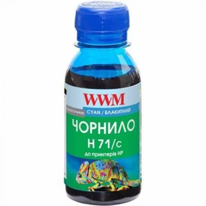 Чорнило WWM HP 711 (Cyan) (H71/C-2) 100г