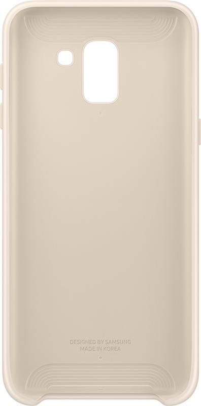 Чохол-накладка Samsung Dual Layer Cover для Samsung Galaxy J6 SM-J600 Gold (EF-PJ600CFEGRU)