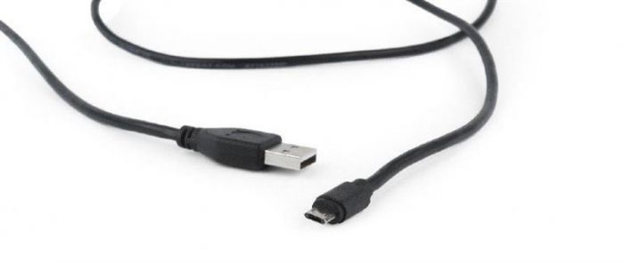 Кабель Cablexpert (CC-USB2-AMmDM-6) USB2.0 A - USB В, 1.8 м, чорний