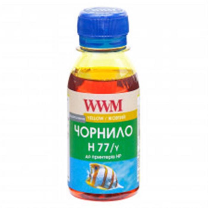 Чорнило WWM HP 177/85 (Yellow) (H77/Y-2) 100г