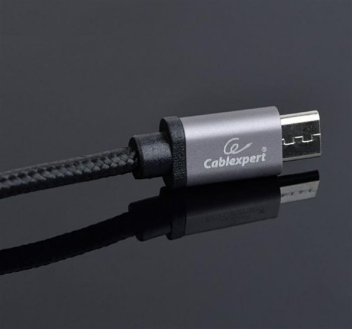 Кабель Cablexpert (CCB-mUSB2B-AMBM-6) USB 2.0 - Micro B, 1.8м, чорний