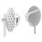 Комплект точок доступу Mikrotik Wireless Wire Dish (RBLHGG-60adkit) (60GHz, 1xGE, PoE In 1Gb до 1500м)