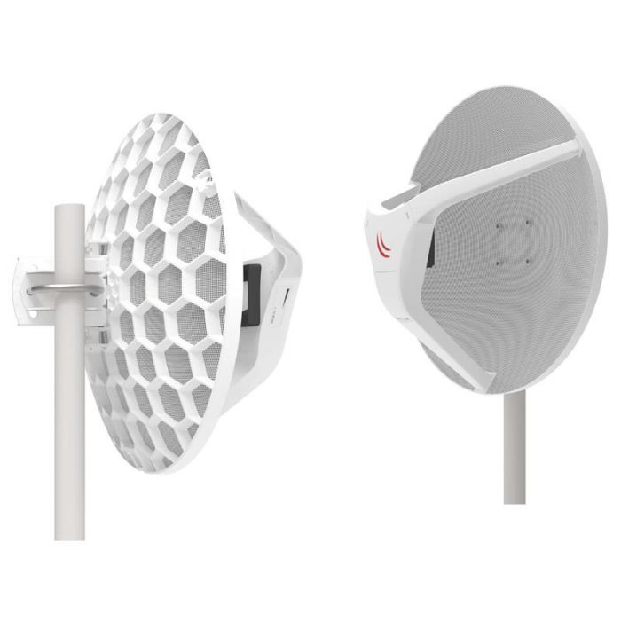 Комплект точок доступу Mikrotik Wireless Wire Dish (RBLHGG-60adkit) (60GHz, 1xGE, PoE In 1Gb до 1500м)