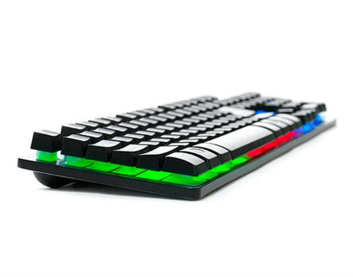 Клавіатура REAL-EL Comfort 7090 Backlit Ukr Black USB 