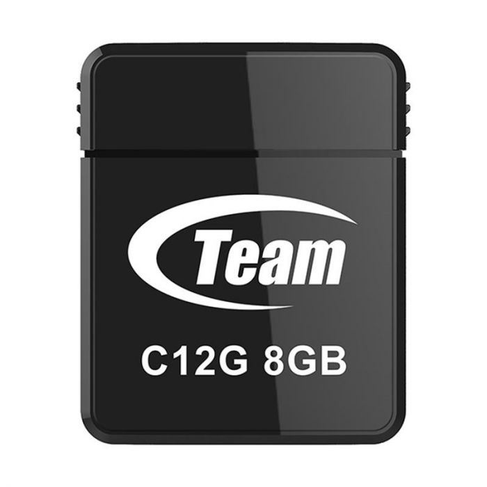 Флеш-накопичувач USB 8Gb Team C12G Black (TC12G8GB01)