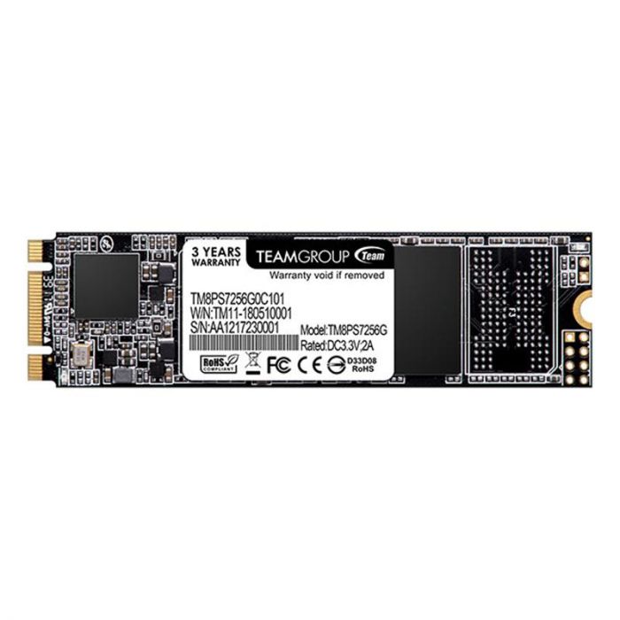 Накопичувач SSD  256GB Team MS30 M.2 2280 SATAIII TLC (TM8PS7256G0C101)