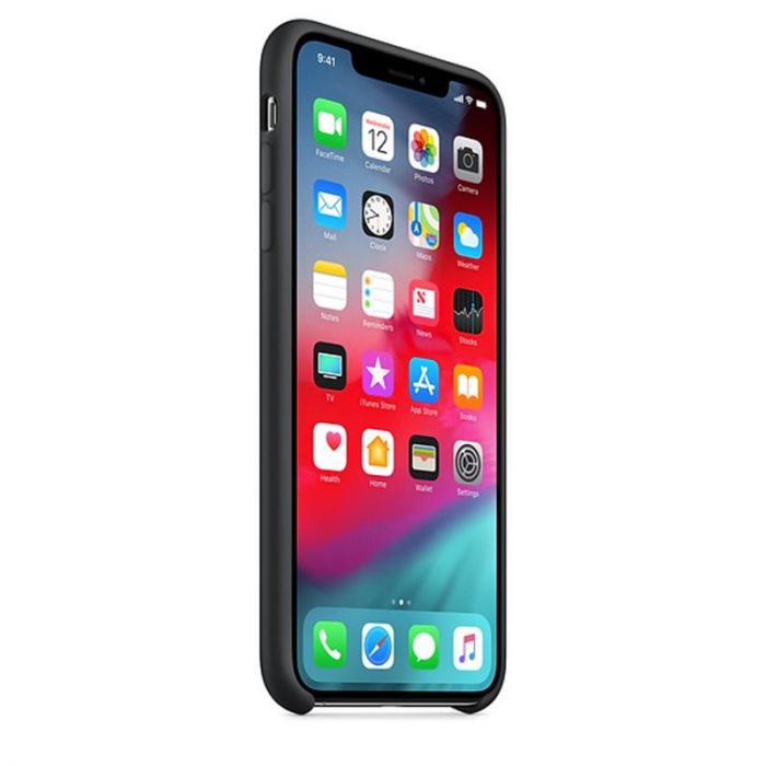 Чохол-накладка Apple Silicone Case для Apple iPhone XS Max Black (MRWE2)