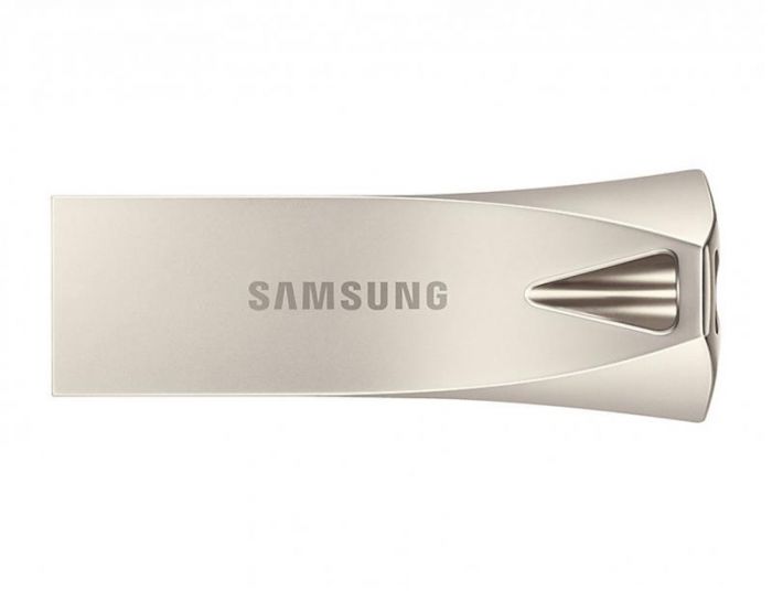 Флеш-накопичувач USB3.1 64GB Samsung Bar Plus Champagne Silver (MUF-64BE3/APC)