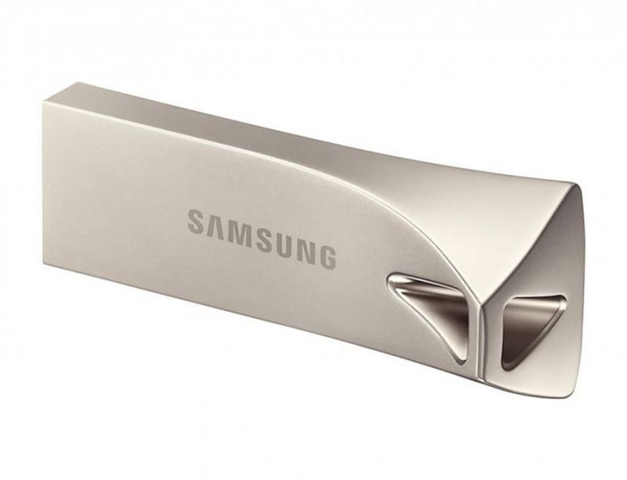 Флеш-накопичувач USB3.1 64GB Samsung Bar Plus Champagne Silver (MUF-64BE3/APC)