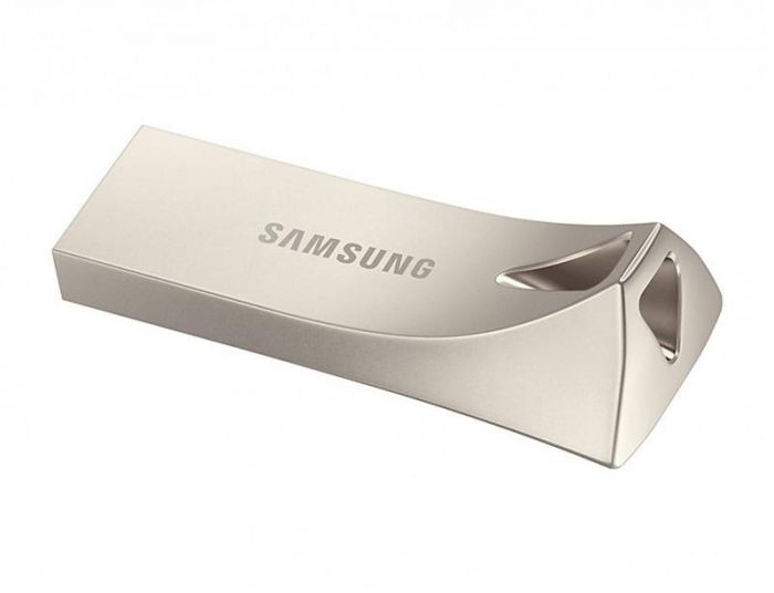 Флеш-накопичувач USB3.1 64GB Samsung Bar Plus Champagne Silver (MUF-64BE3/APC)