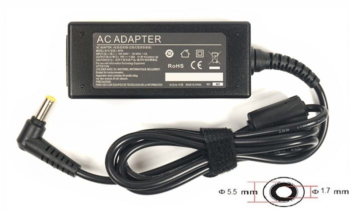 Блок живлення PowerPlant для ноутбука Acer 220V, 19V 30W 1.58A 5.5х1.7мм (AC30F5517)