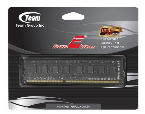 Модуль пам`ятi DDR3 4GB/1333 Team Elite (TED34G1333C901)