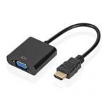 Адаптер Atcom HDMI - VGA, (M/F),  0.1 м, Black (AT9220)
