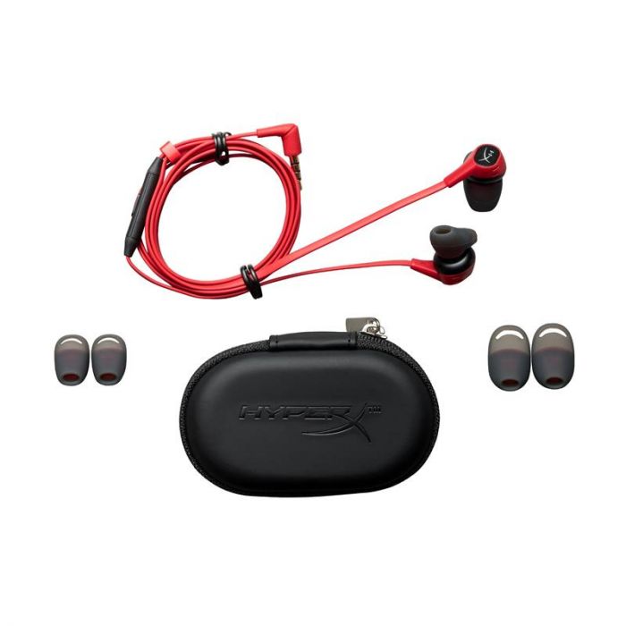 Гарнітура HyperX Cloud Earbuds Black/Red (4P5J5AA)