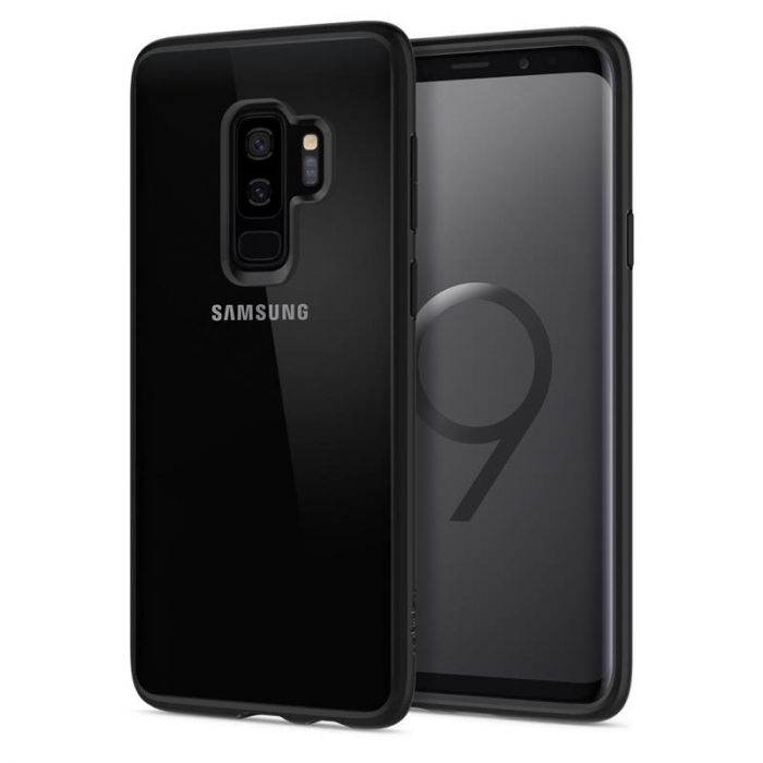Чохол-накладка Spigen Ultra Hybrid для Samsung Galaxy S9+ SM-G965 Matte Black (593CS22924)