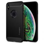 Чохол-накладка Spigen Rugged Armor для Apple iPhone XS Max Matte Black (065CS25125)