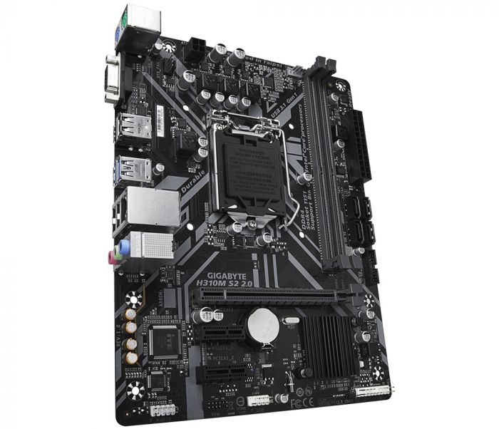 Материнська плата Gigabyte H310M S2 2.0 Socket 1151