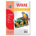 Фотопапір WWM глянцевий 150г/м2 А3 50л (G150.A3.50)