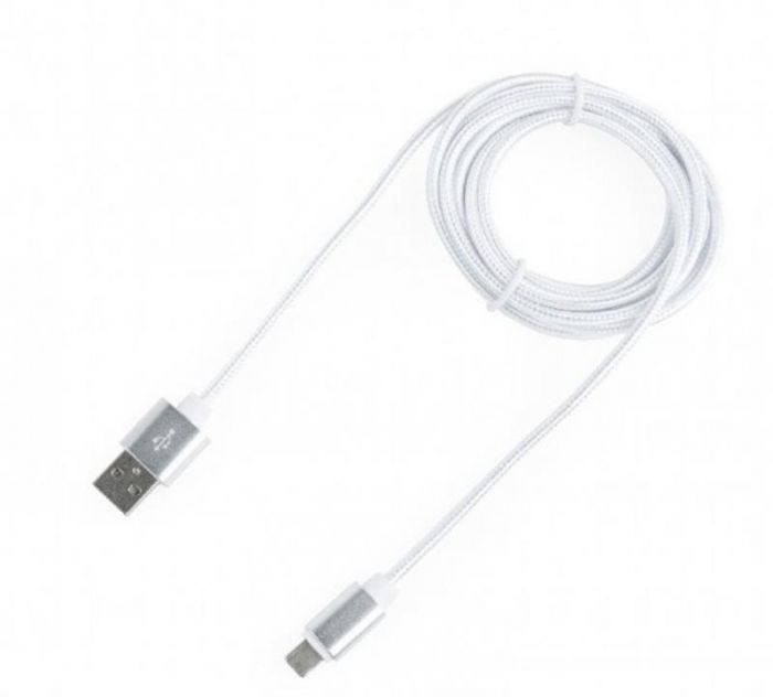 Кабель Cablexpert (CCB-USB2AM-mU8P-6) USB2.0 - Lightning+MicroUSB, 1.8 м, сірий