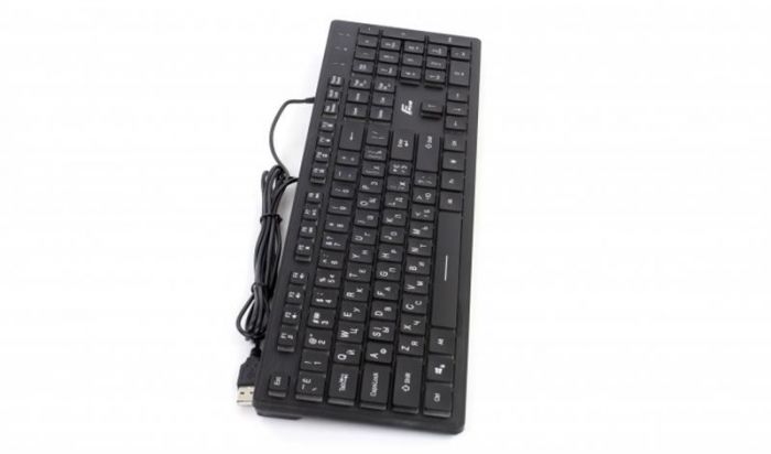 Клавіатура Frime Moonfox Ukr (FLK18200) Black USB