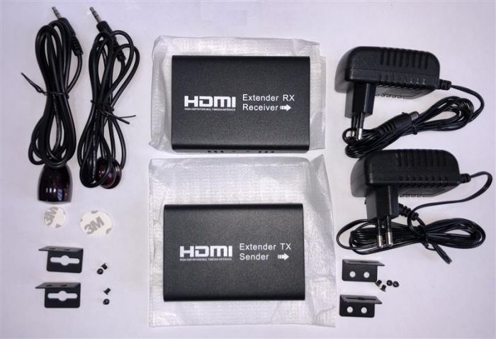 Подовжувач Atcom (14157) HDMI-Ethernet, до 120м