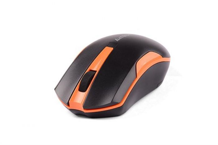 Мишка бездротова A4Tech G3-200N Black/Orange USB V-Track